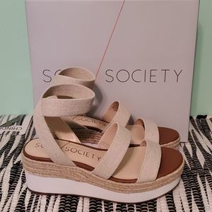 Sole society espadrille size 7.5